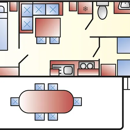 Albatross Mobile Homes On Bella Italia אתר קמפינג פסקיארה דל גארדה